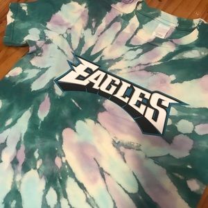Philadelphia eagles tie dye